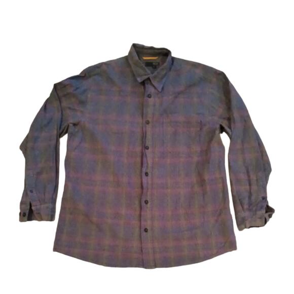 Royal Robbins Outdoor Travel Clothing plaid Button Down Shirt - Picture 2 of 3